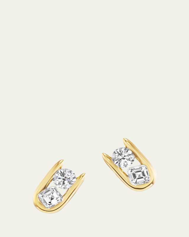 Major Impact Diamond Stud Earrings
